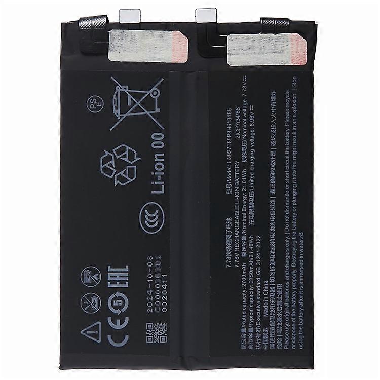 Compatible For ZTE nubia Red Magic 9 Pro+ 5G 3.91V 6200mAh Li-Polymer Battery Assembly Part (Without Logo) (Encode: li3927T89P8h6