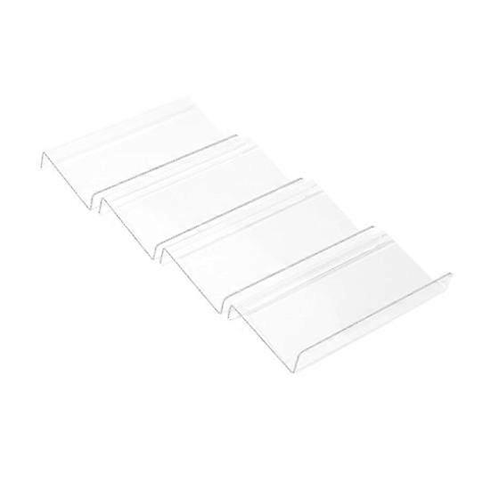 4Pcs Transparent Acrylic Spice Drawer Organizer Expandable Design Seasoning Jars Drawers Insert Kitchen Countertop Spice Rack Tray