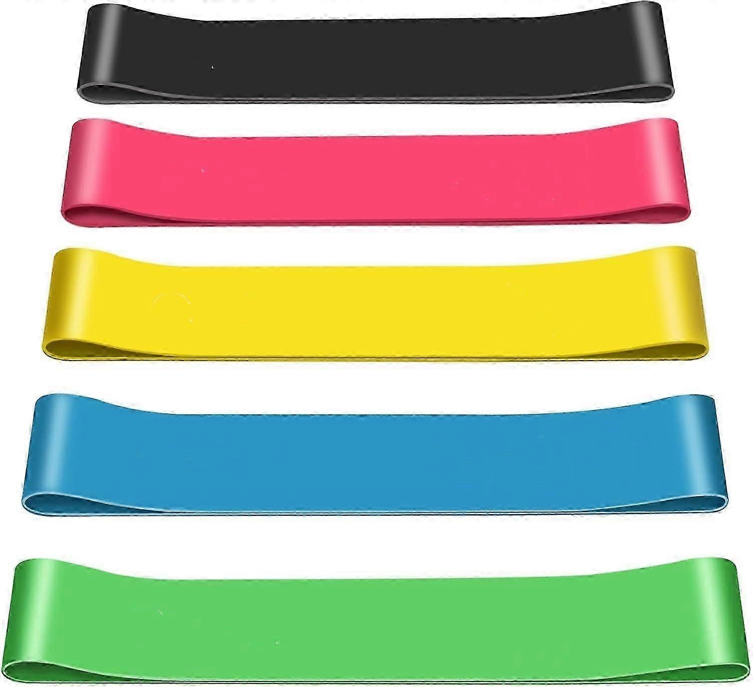 Resistance Bands Set Premium Elastic Bands Exercise Set Levels For Home Gym Long Exercise Workout Skin-friendly For Training, Yoga Class And Physio