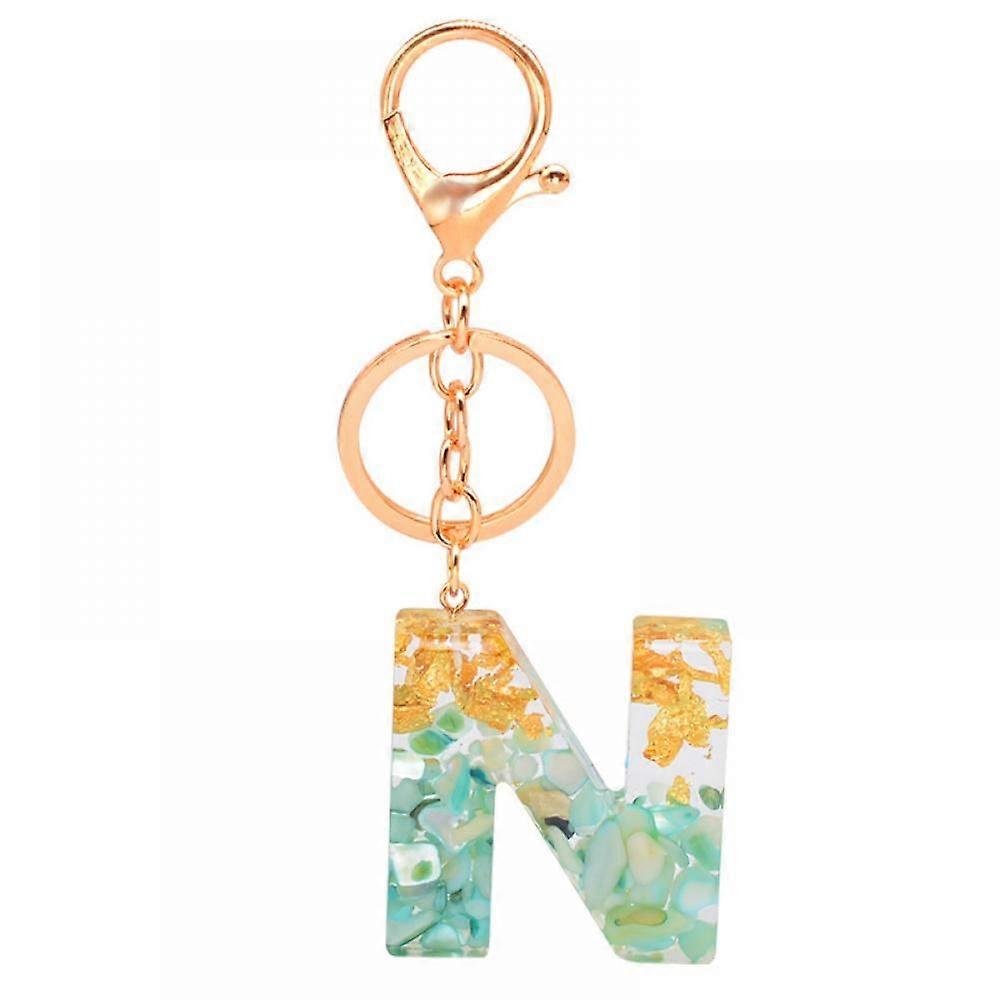 Chunky Letter Keychain