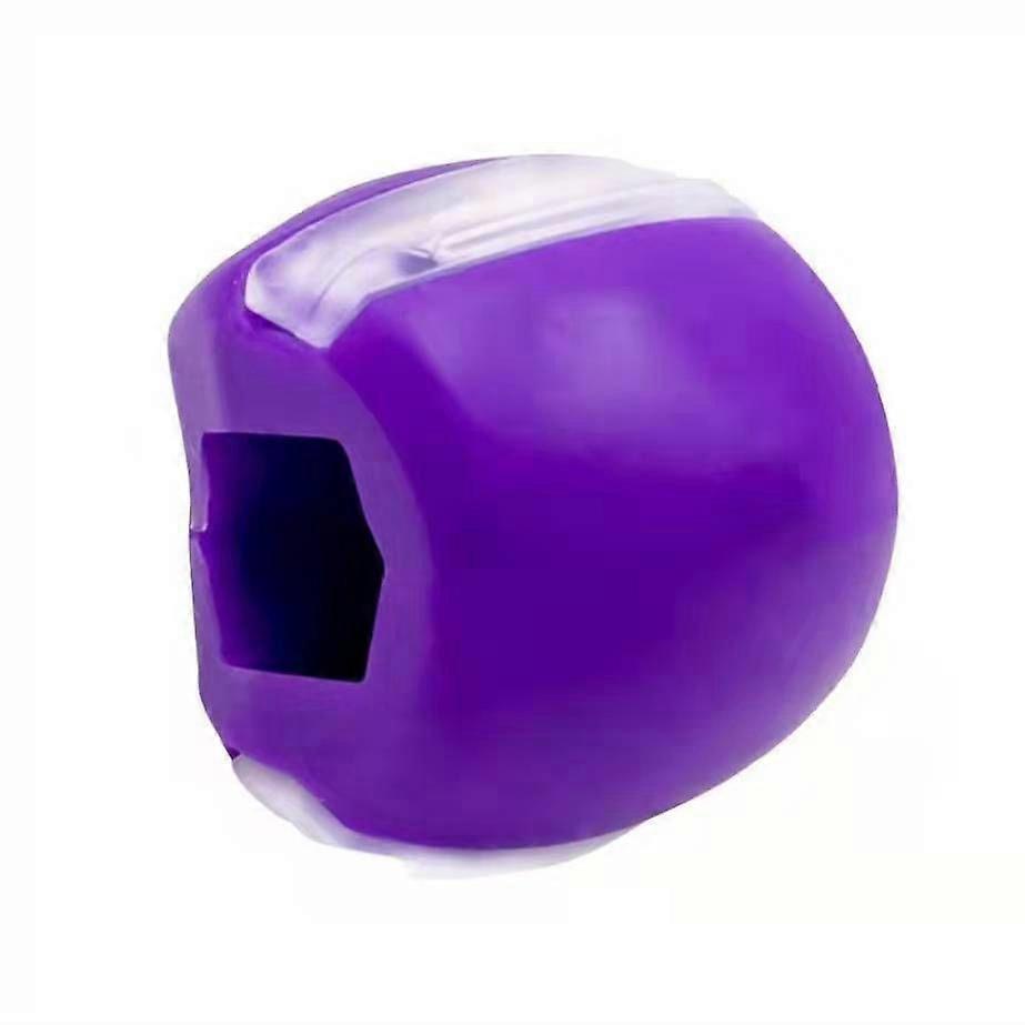 Jawline Exerciser, Jaw Exerciser for Men and Women, Jaw Trainer (30 lbs): Beginner Purple
