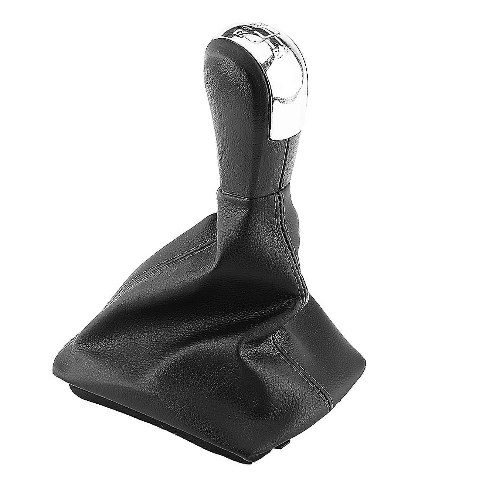 5 Speed Car Gear Shift Knob Gearstick Gaiter Boot Kit For Octavia 2004‑2012