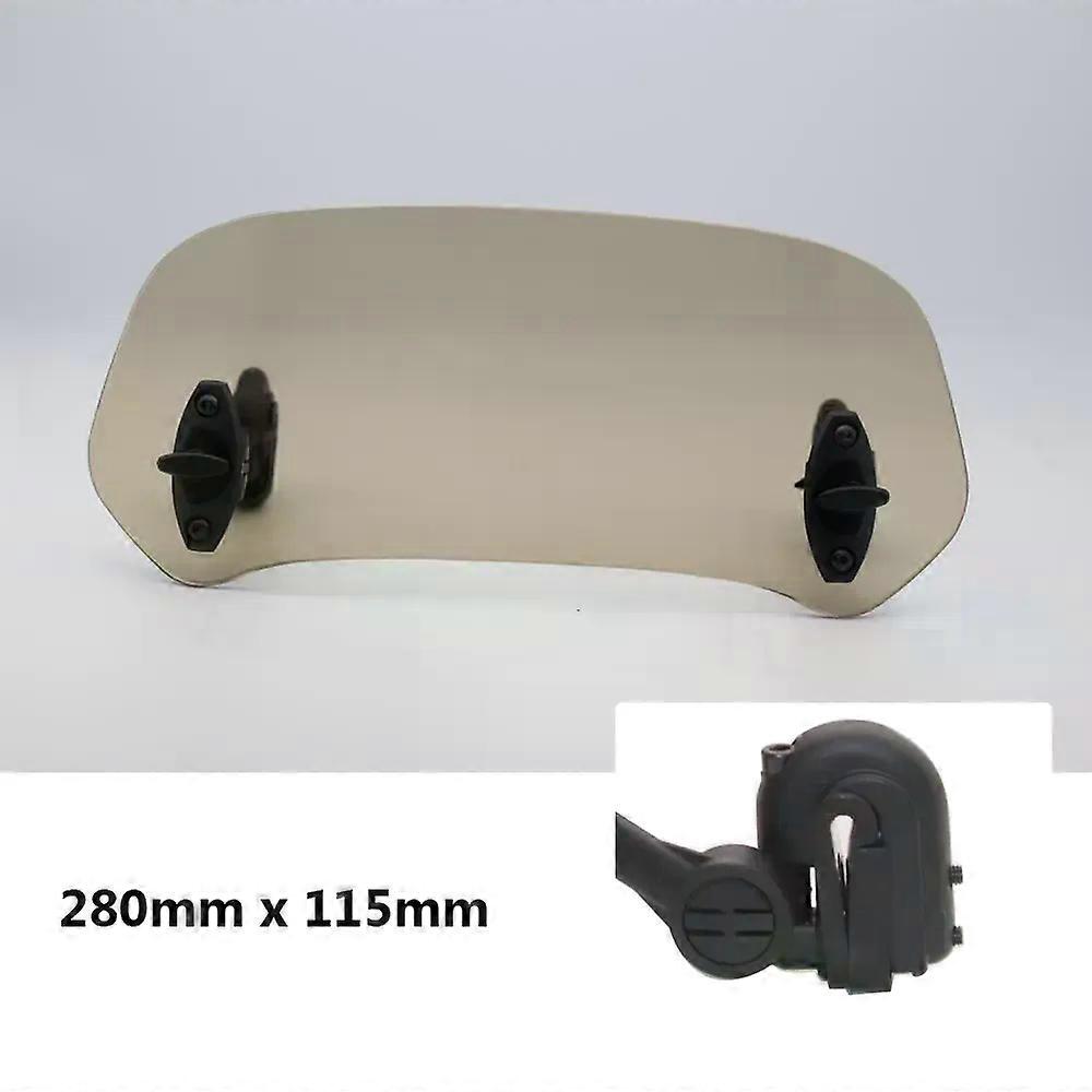 Unbrand compatible for TDM 850 900 TDR250 XT1200Z/ZE XT660Z Super Tenere Motorcycle Windshield Exten