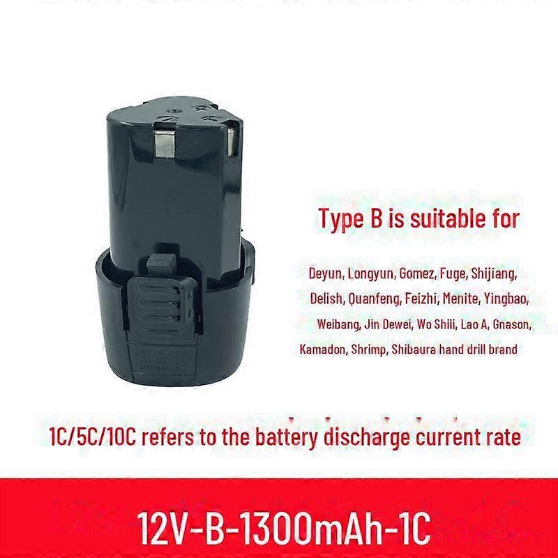 12V Lithium Power Tool Battery for Hand Drill Angle Grinder and Polisher