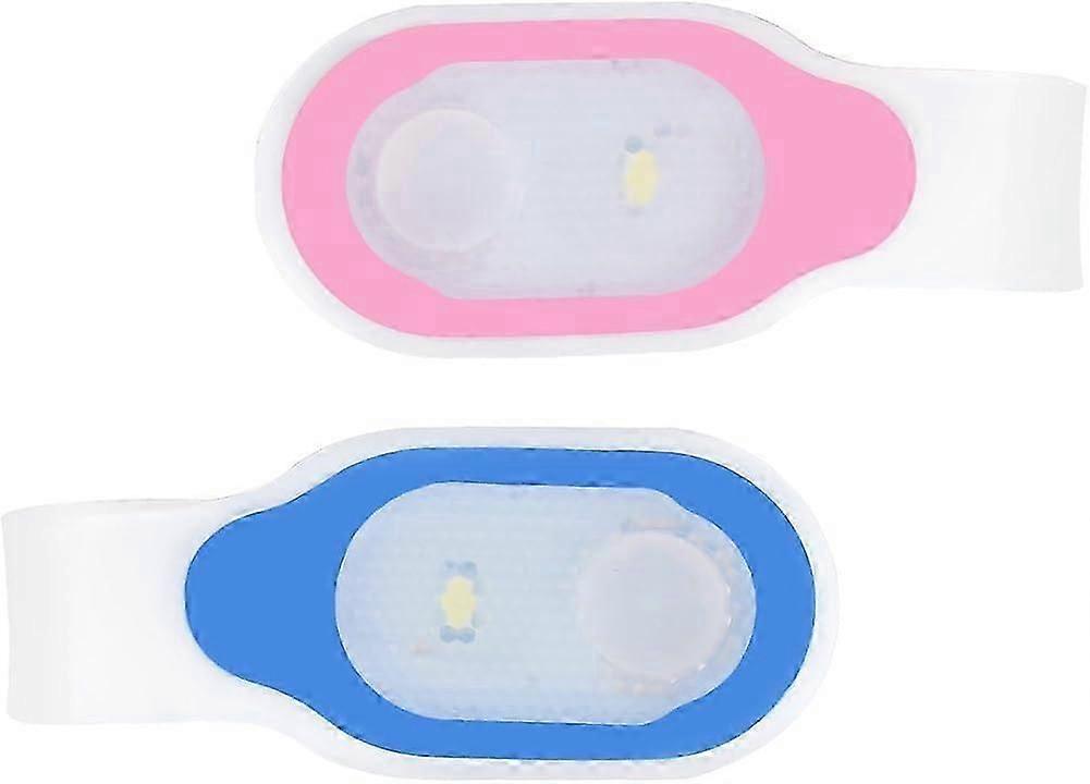 Hands Free LED Flashlight with 3 Modes Clip-on Magnetic to Clothing Lights Safety Soft