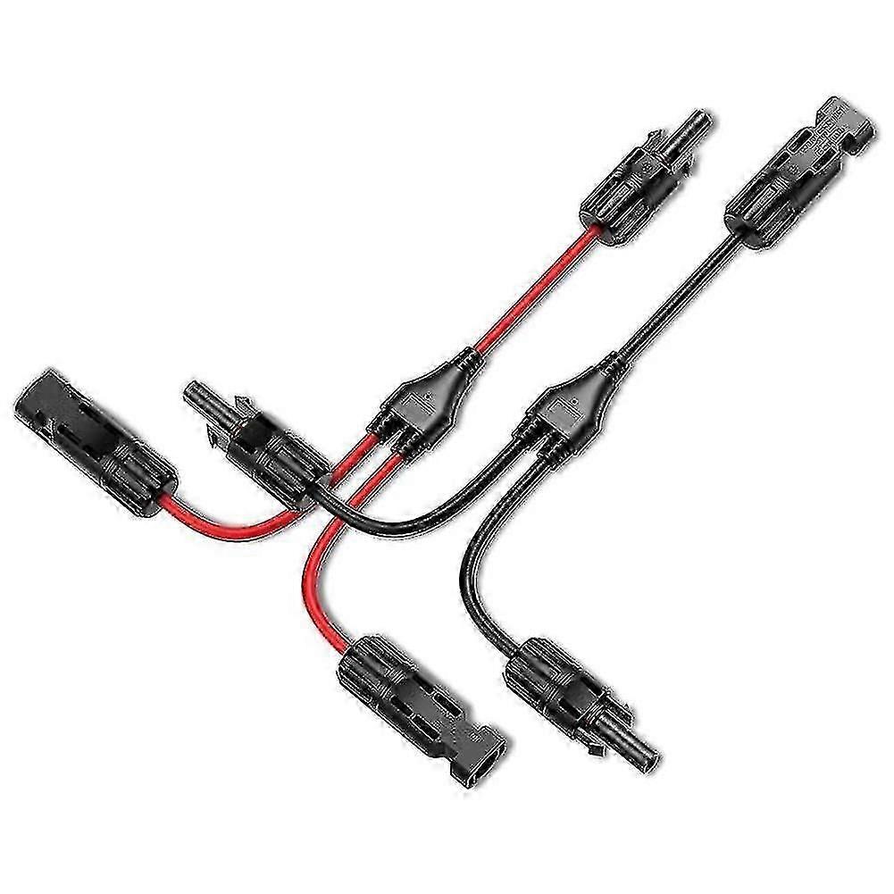 Solar Y Branch Cable Connectors,solar Cable Parallel Adaptor In Pair For Solar Pane,cable Wire Plug