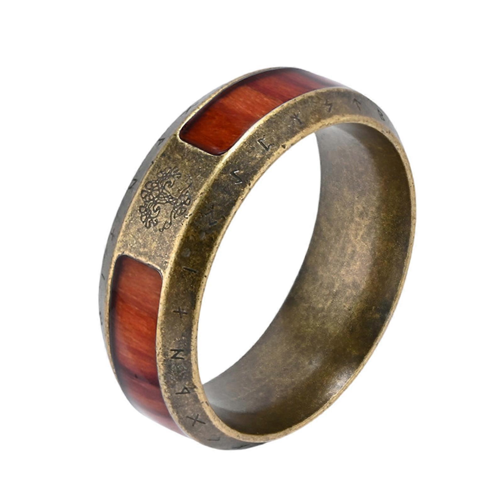 Sturdy Stainless Steel Rings With Letters And Aged Appearance Suitable For Everyday Wear Or Special Occasions