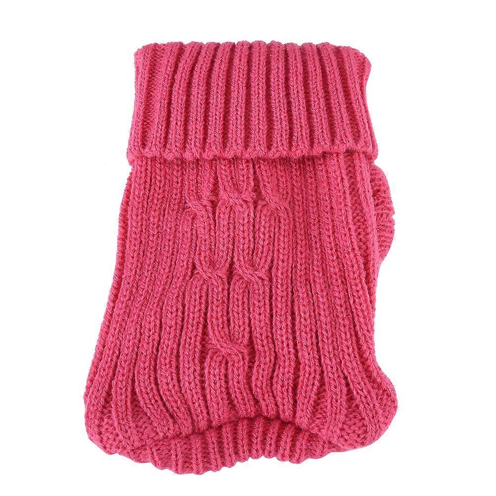 Small Pet Puppy Cat Dog Sweater Warm Clothes Knit Coat Winter Apparel Costumes