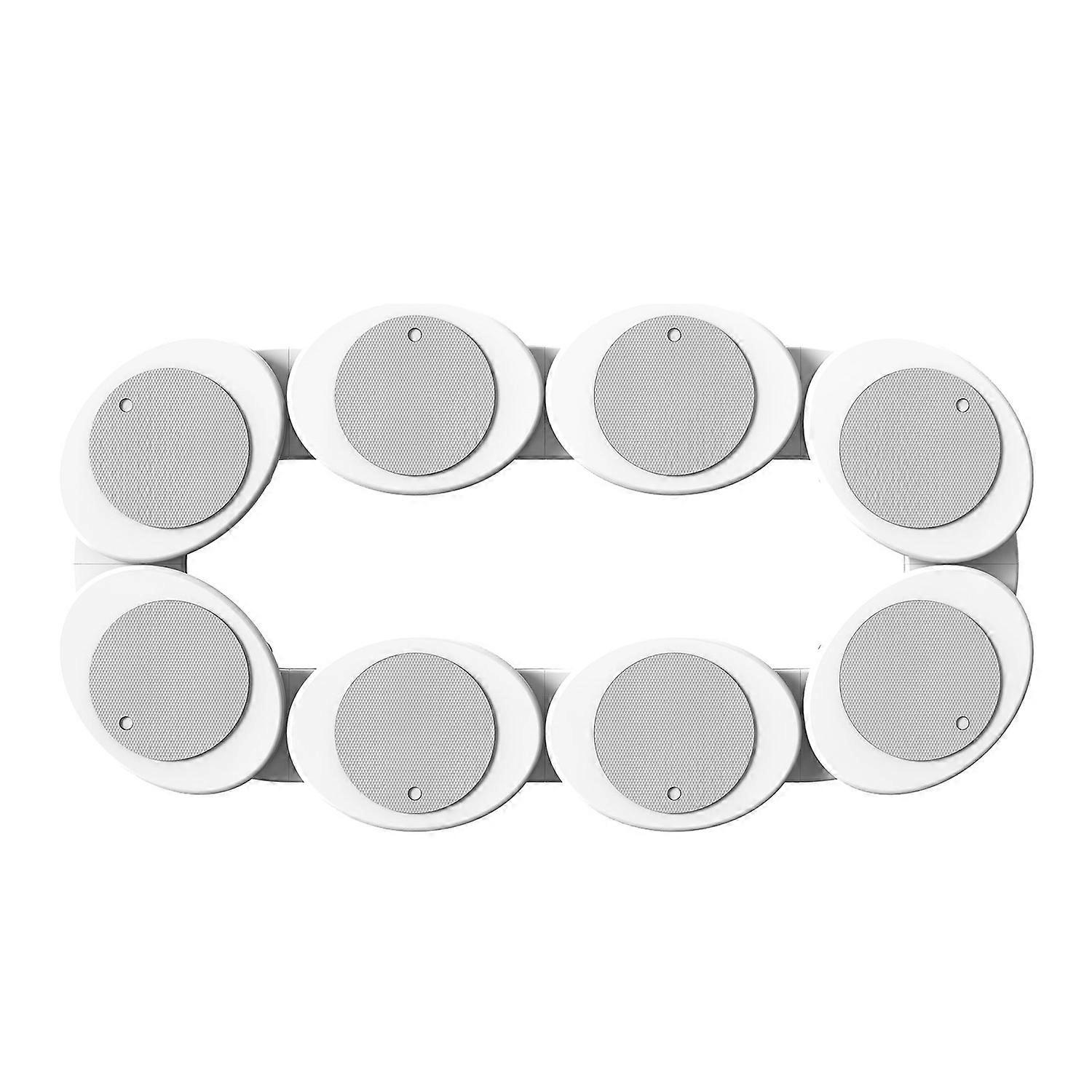 Dining Table Turntable 360 Degree Rotating Tabletop Slide Rail Serving Plate for Kitchen Countertop 