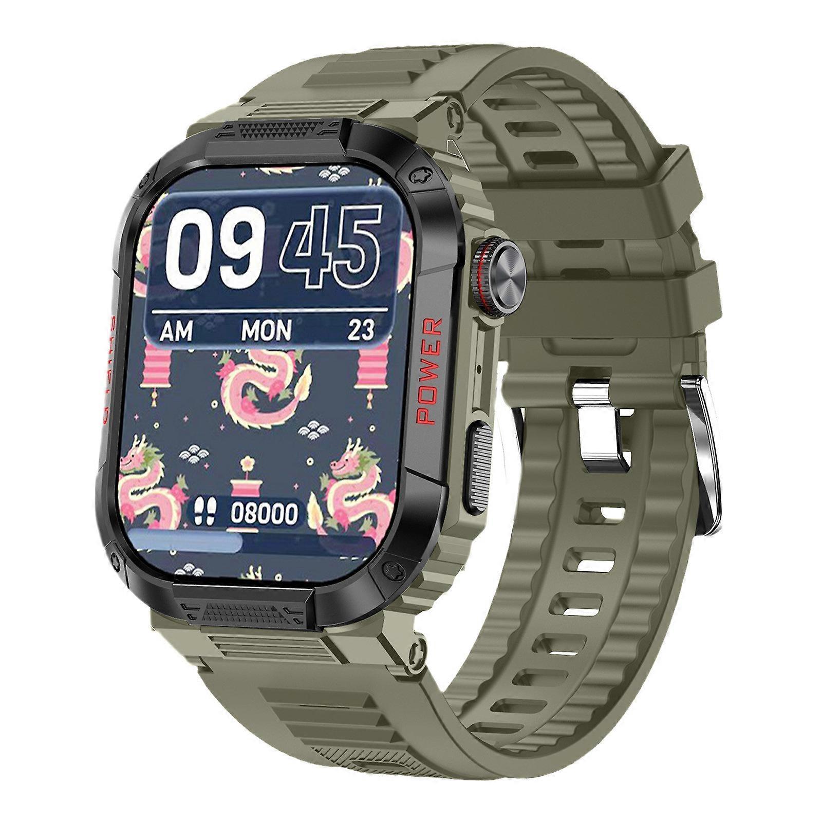 Sports Watch Bracelet Advanced Bluetooth Calling And Extra Long Battery Life Customised Dials With Multiple Patterns PUW1381