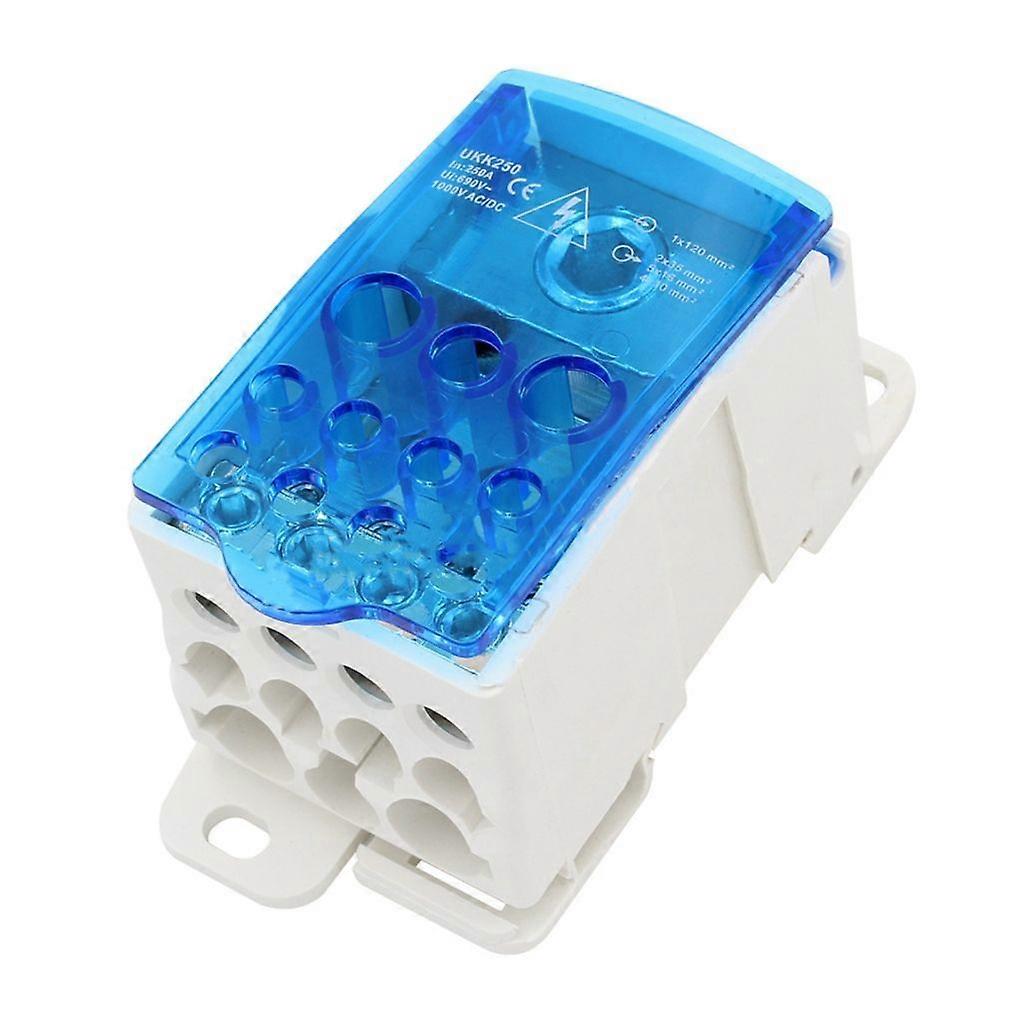 Small  Levers Wire Connectors 1 In 11 Out 250A for Quick Electrical connection