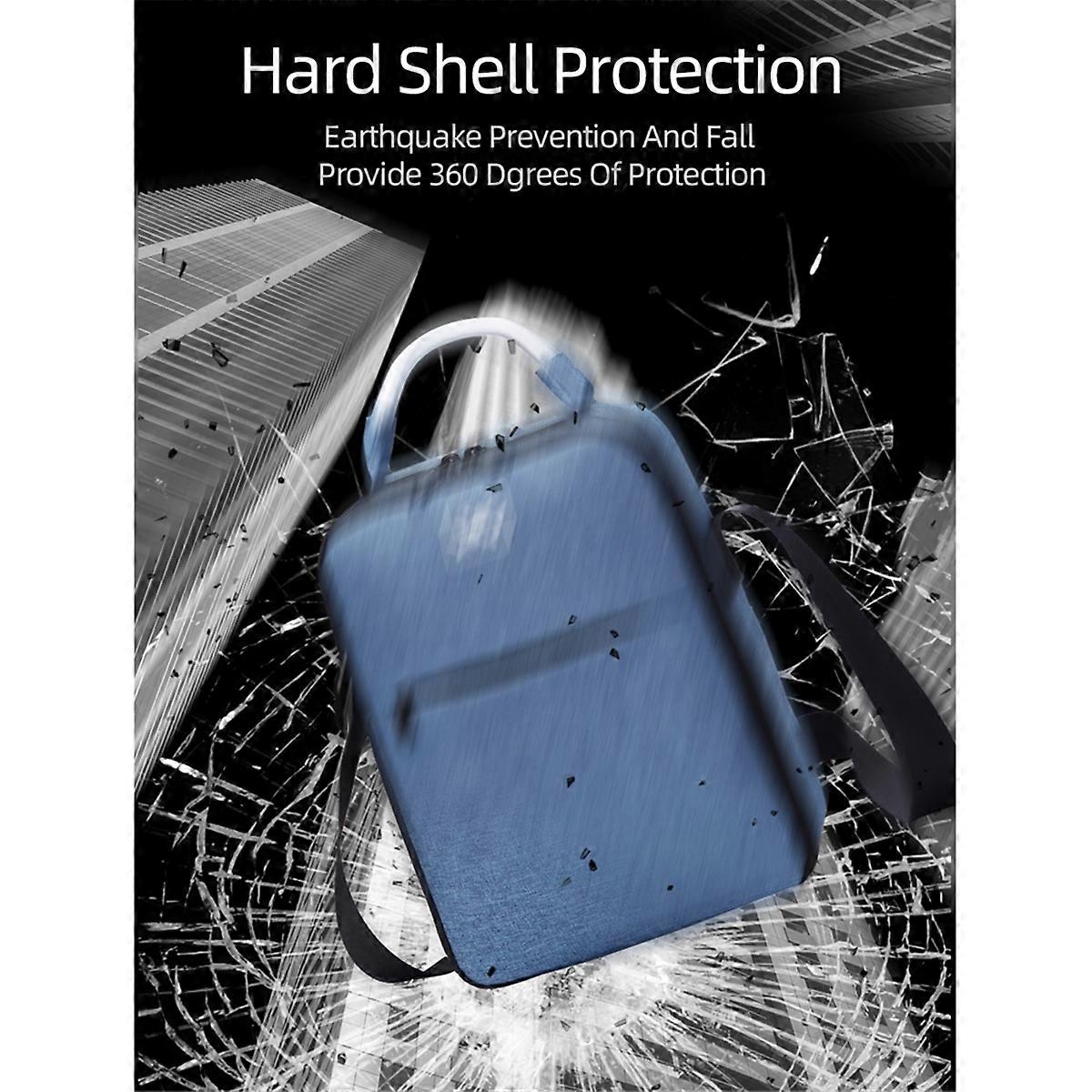 Carrying Case Single-Shoulder Bag Waterproof Sotrage Bag blue