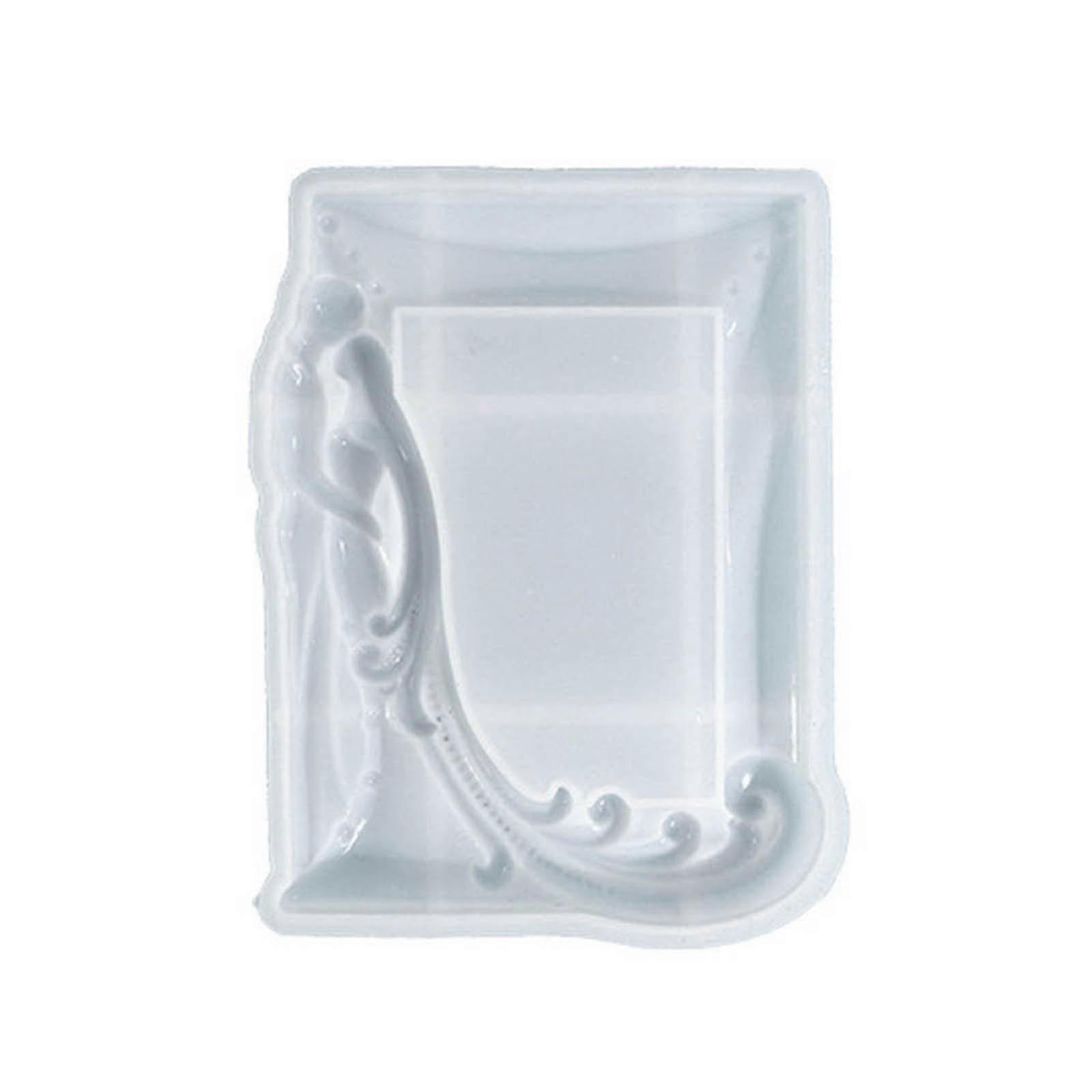 Rectangle Photo Frame Bracket Mold Display Stand Resin Casting Mold for Supporting Picture Frames Handmade Crafts Gift