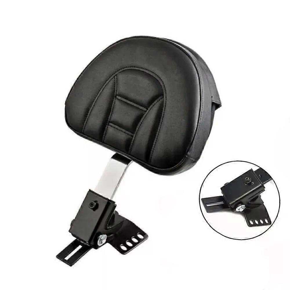 Adjustable Detachable New Plug-In Driver Rider Seat Backrest Kit compatible for Harl-ey Touring Electra Road Street Glide Road 1997-2017