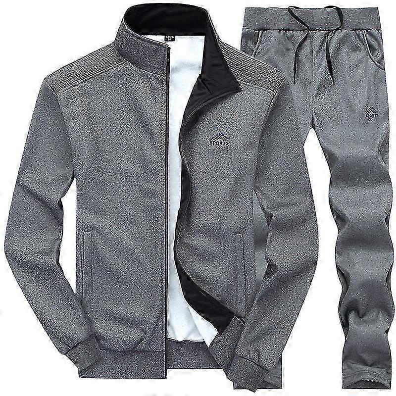 Mens Tracksuit Casual Warm With Zip