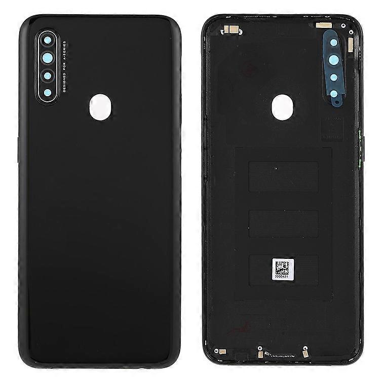 カメラリング付きバッテリーハウジングバックカバーレンズカバー交換用OppoA31(2020)と互換性があります