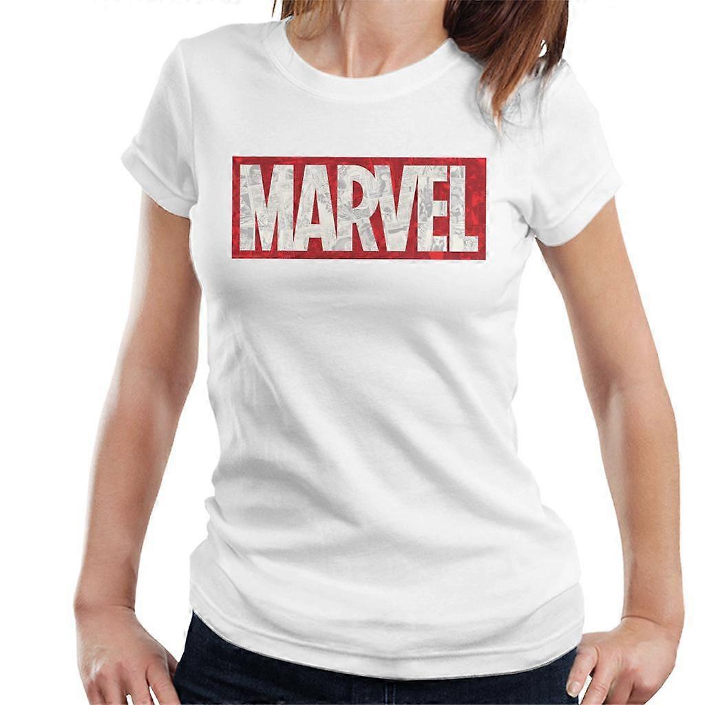 Marvel Classic Comic Book Logo Women's T-Shirt