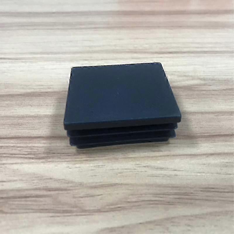 Square Plastic Plug Tubing Post End Cap 10pcs Black Plastic Square Plugs