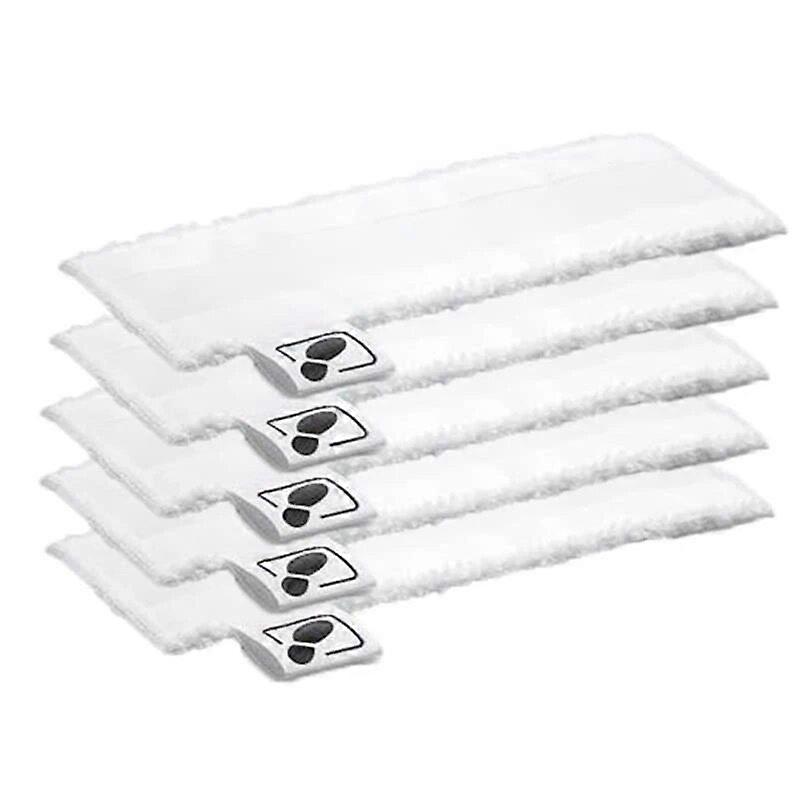 5PCS Microfibre Cloth Cover Pads For Karcher Easyfix SC2 SC3 SC4 SC5 Steam Cleaner