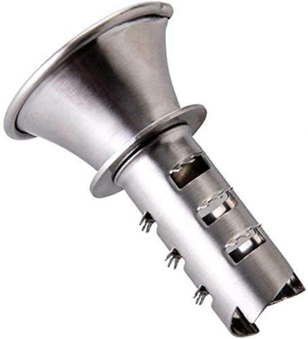 Stainless Steel Lemon Juicer Citrus Press with Ergonomic Trumpet Design and Tightening Feature for Easy Extraction