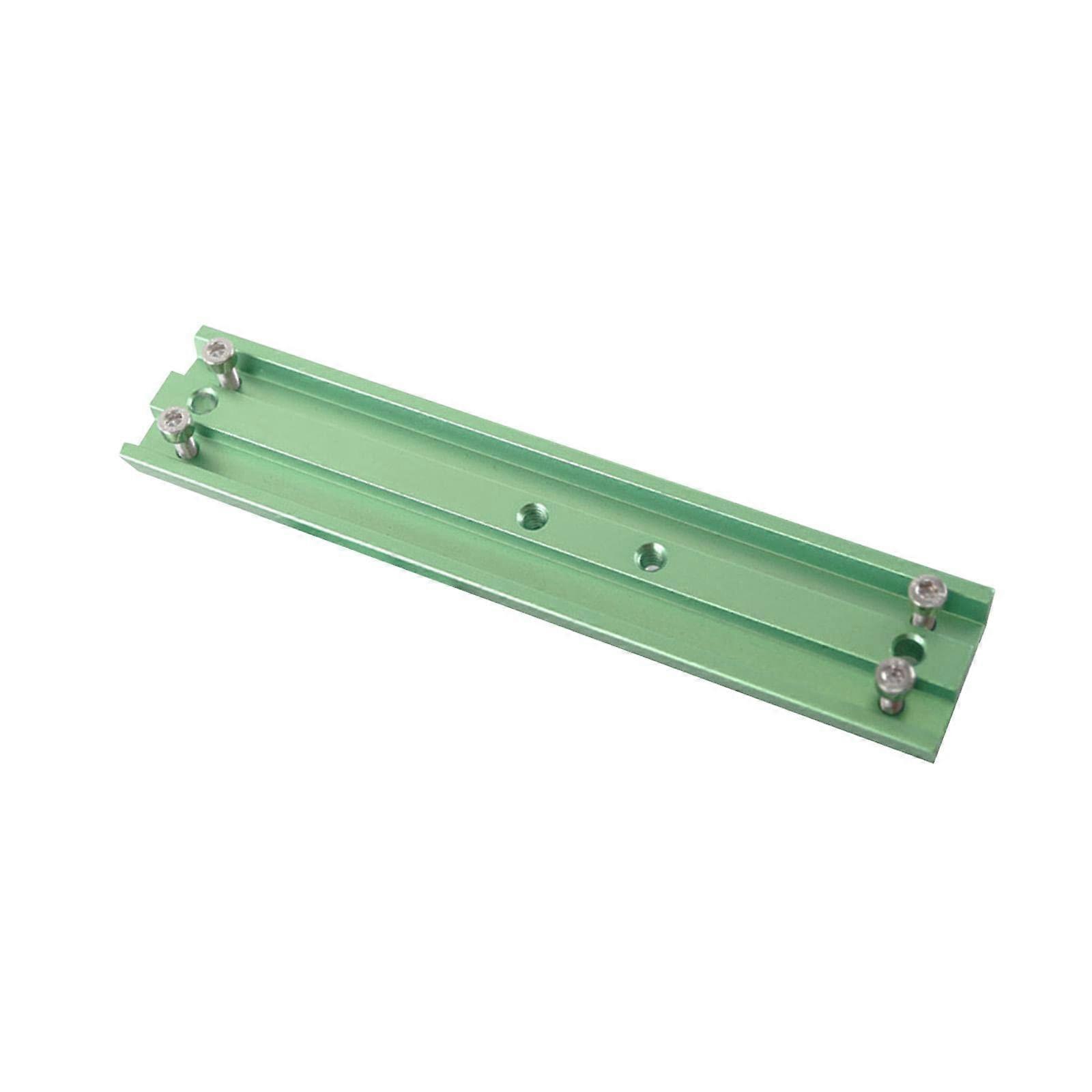 8inch Dovetail Mount Plate Adapter for Telescope Equatorial Tripod Accessory, Length 21cm, Green
