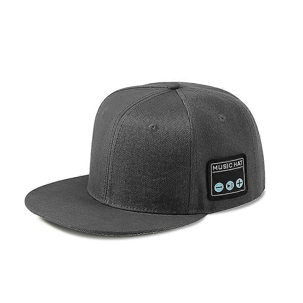 Wireless Smart Loudspeaker Cap Hat with Bluetooth Speaker Hat GRAY