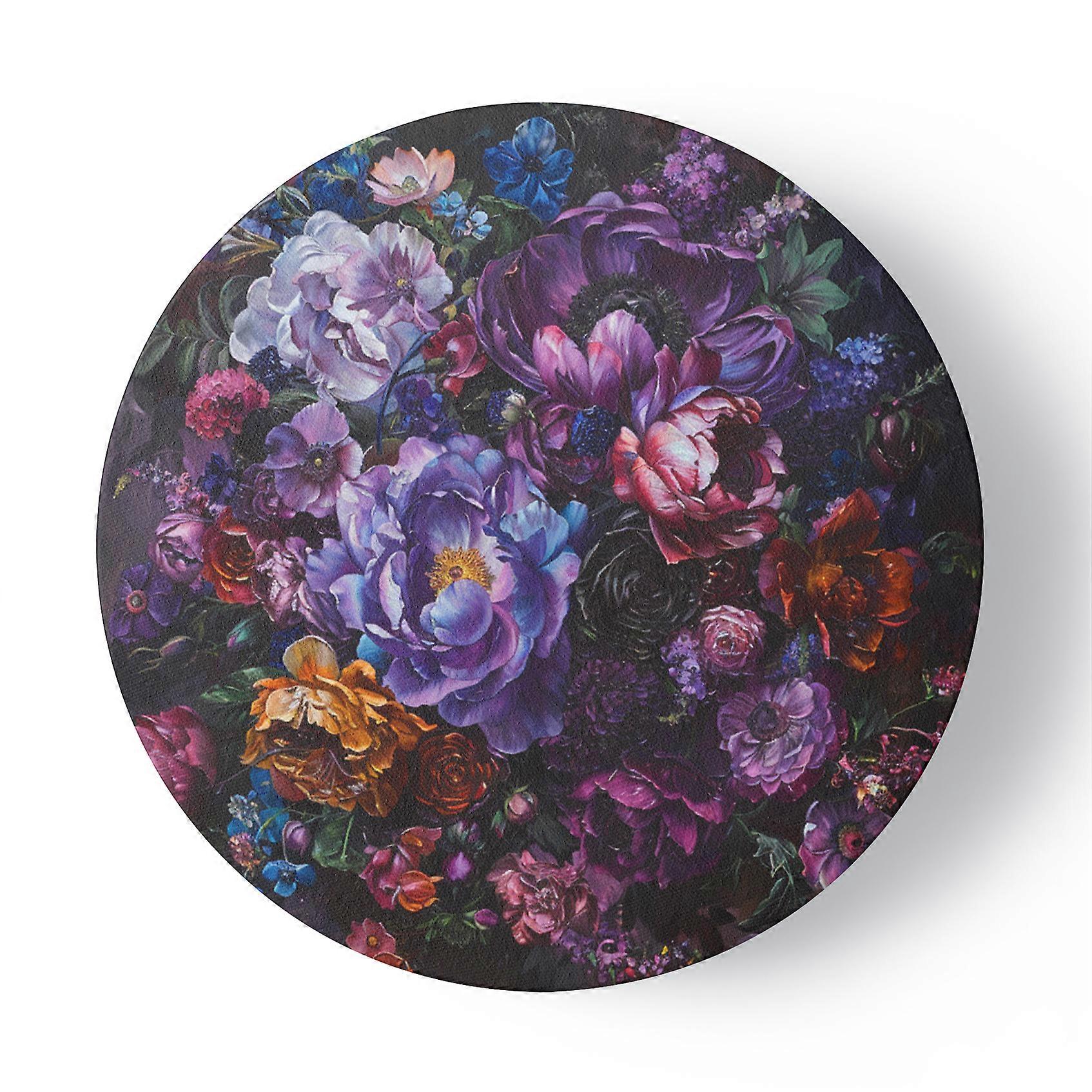 Quadro su tela, Bouquet di fiori - 80x80