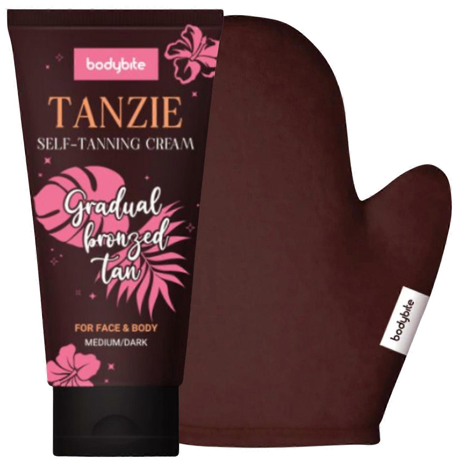 Bodybite Tanzie Creme Autobronzeador + Luva