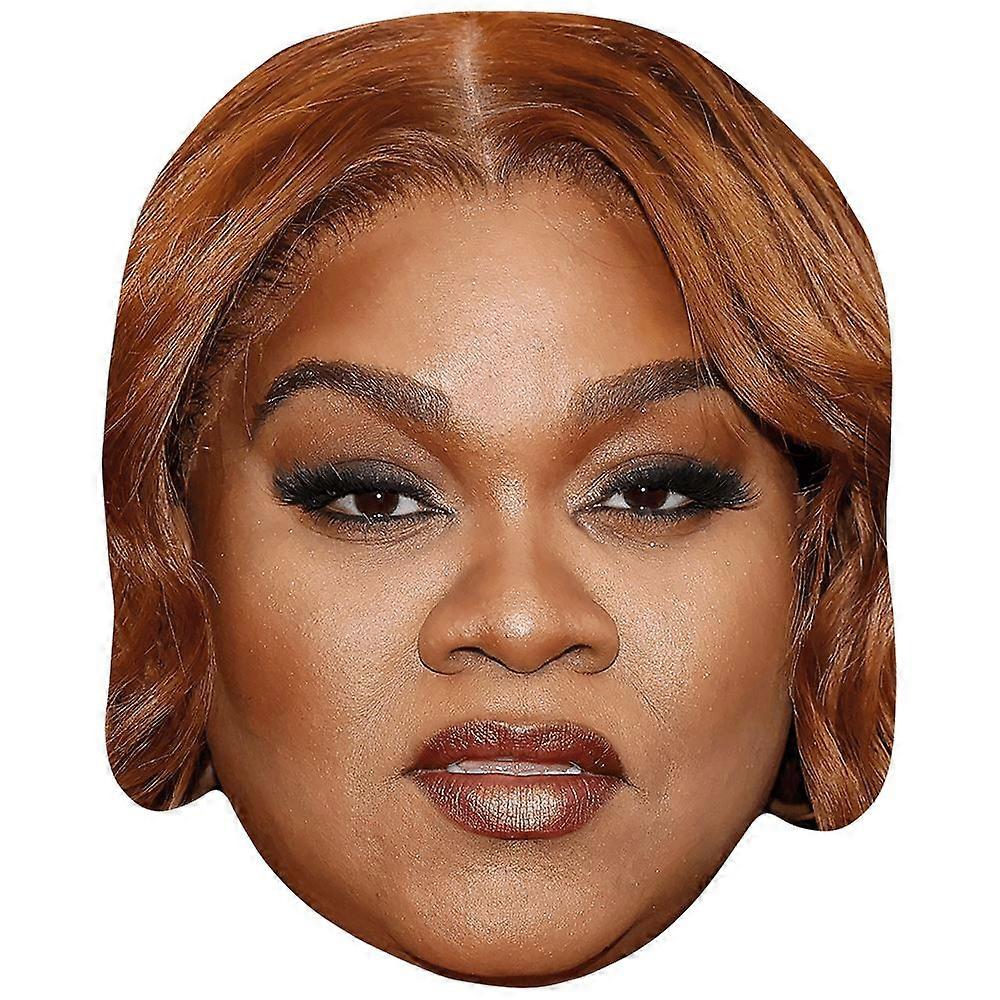 Da'vine Joy Randolph (Makeup) Big Head. Larger than life mask.