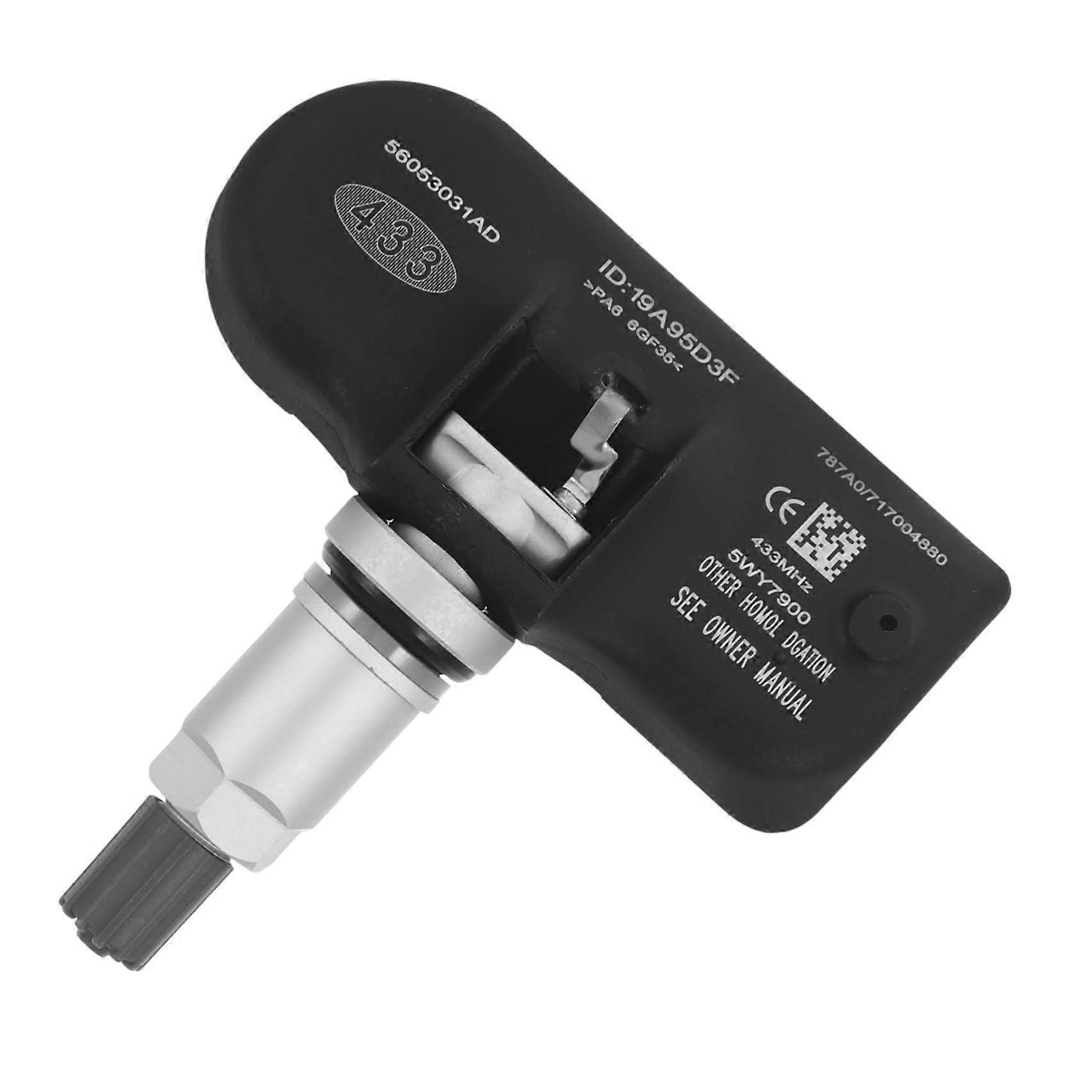 Automotive Tire Pressure Sensor Auto Tire Pressure Gauge Black Save Time Auto Monitoring