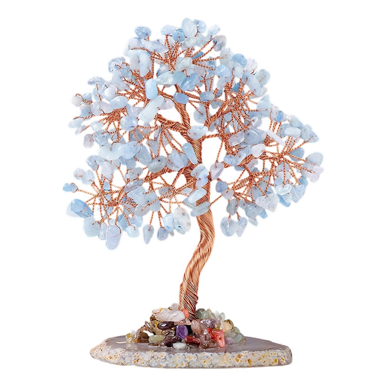 Exquisitedly Crystal Money Tree Decoration for Inviting Good Fortunes and Elevating Space Energy in Any Setting