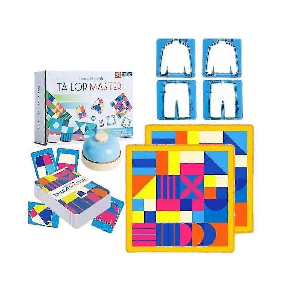 Tailor Master Kid's Concentration Training Toy Double Battle Table Game Gift