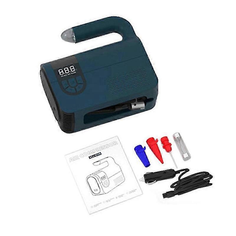 Wireless Portable Rechargeable Air Compressor 12V Inflatable Pump for Car