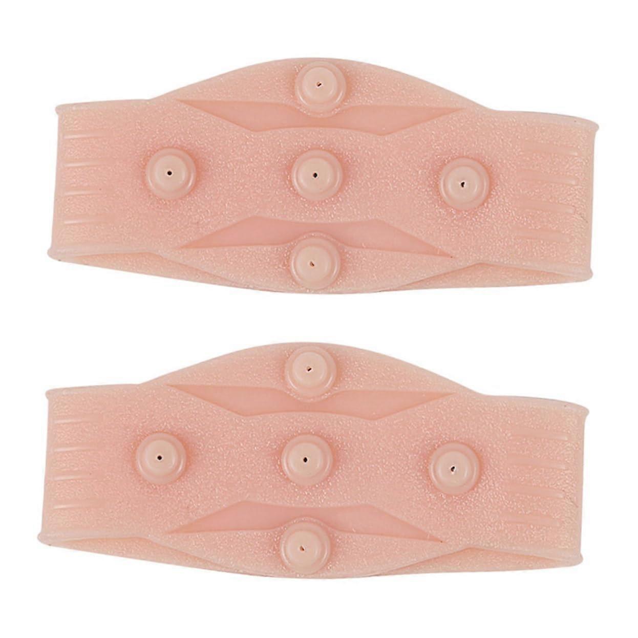 Elastic Patella Band Knee Brace 2 Pack for Patellar Support, Adjustable Size, Breathable Material, Comfortable Fit