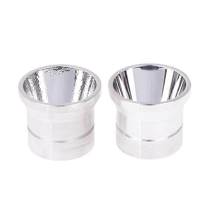 Aluminum SMO OP Reflector Cup 26.5mm For 6P 9P 501B 502B M5 M6 Flashlight Torch DIY Part Electroplating Lamp Cup DIY