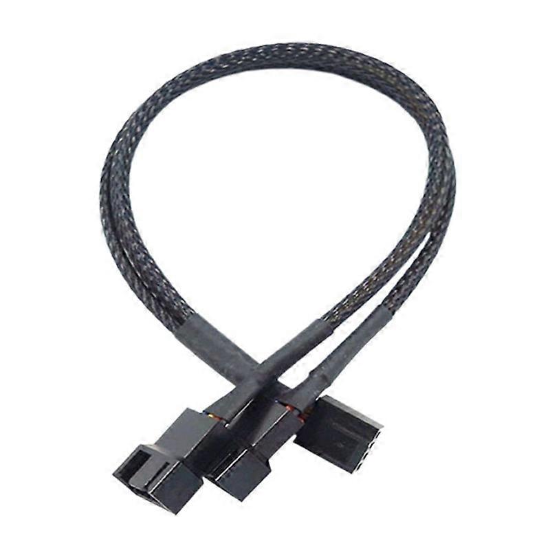 Computer PWM Temperature Control Cooling Fan Extension Cable Chassis HUB Connector