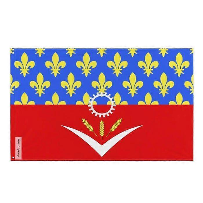 Seine-Saint-Denis Flag – 120 x 180 cm – Polyester – Metal Eyelets – Durable