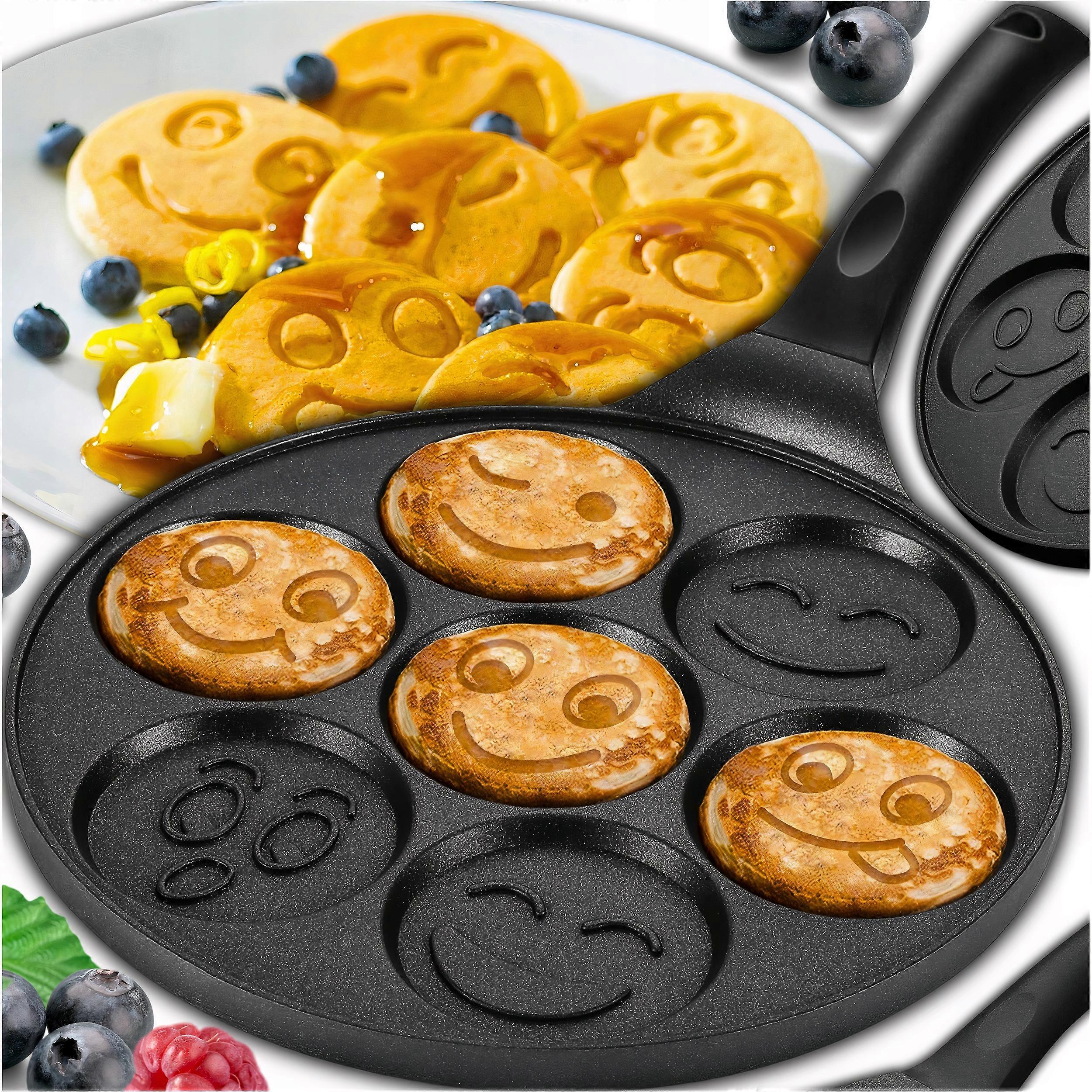 Memfis Smileys Pancake Pan 27 Cm Non-stick (non-stick)