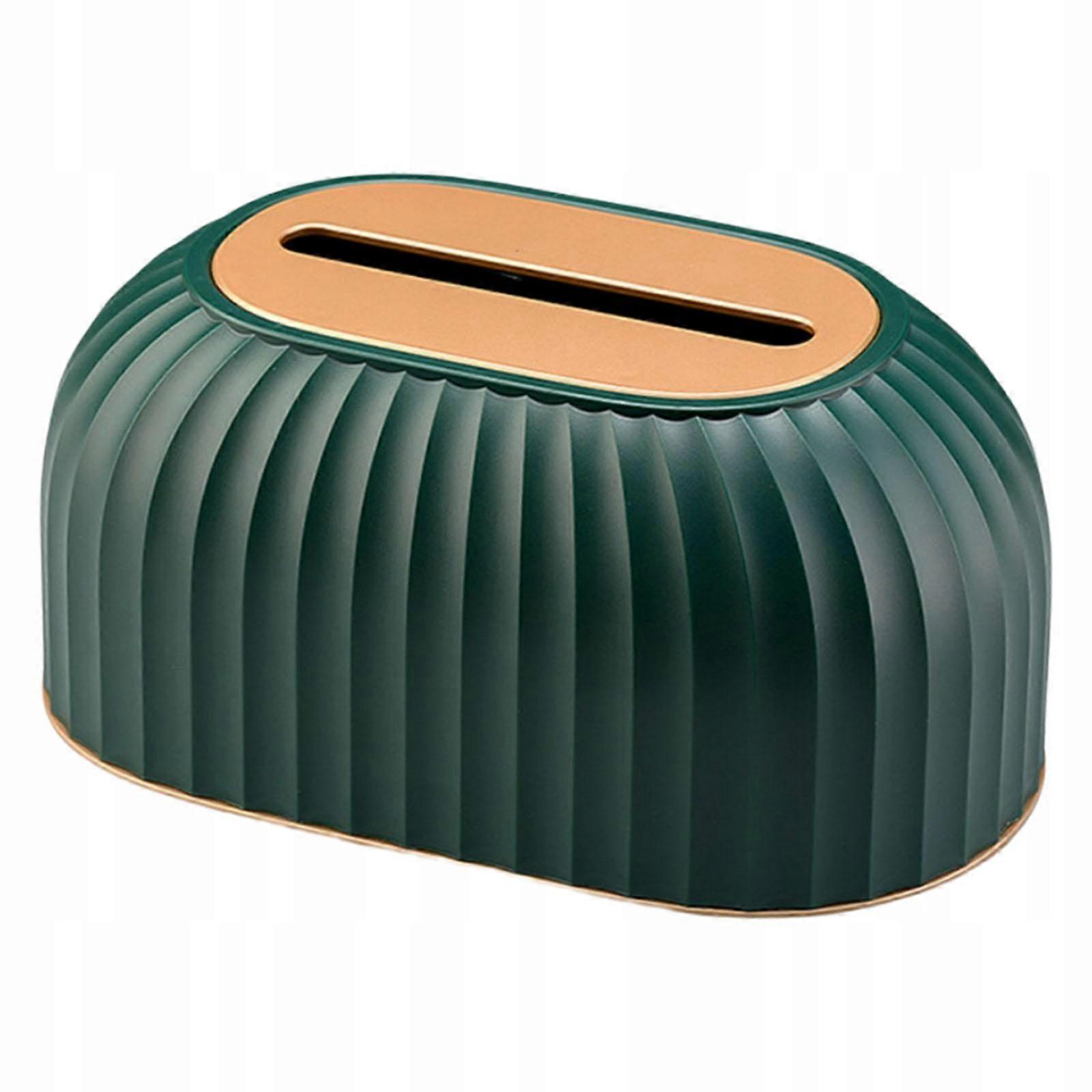 Striped Napkin Organizer For Storing Tissues