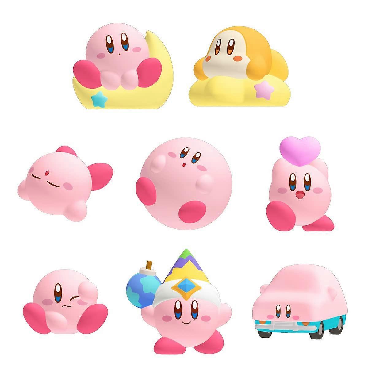 Kirby Friends 3, Set of 8 Normal Types (Rare Color Version Not Included)