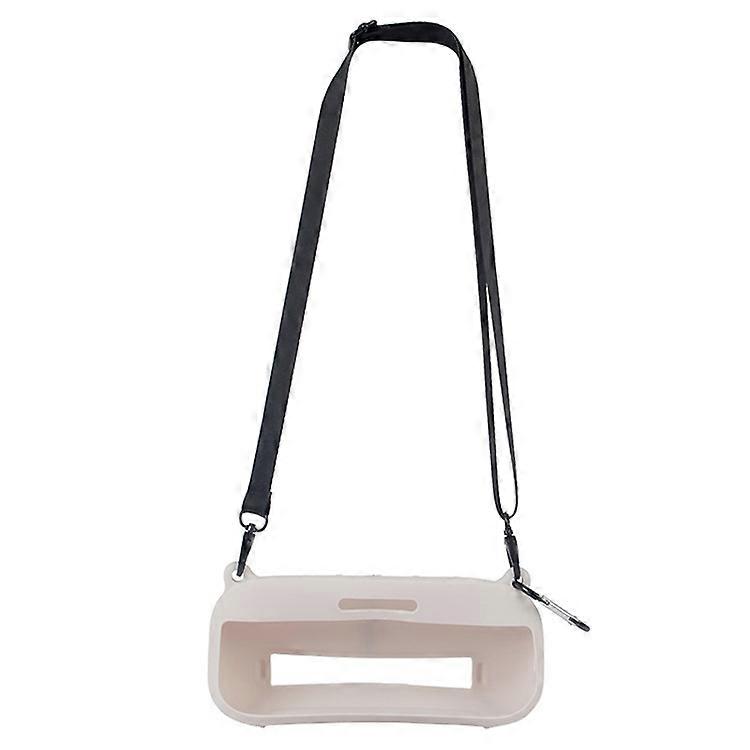 Bluetooth Speaker Protective Case Compatible For Bose SoundLink Flex Soft Silicone Case with Shoulder Strap