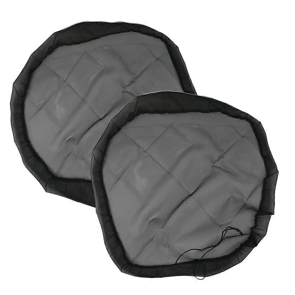 Rain Barrel Net 95 Cm Diameter, Adjustable Drawstring Rain Butt Cover For Mosquito Protection, 2 Pack