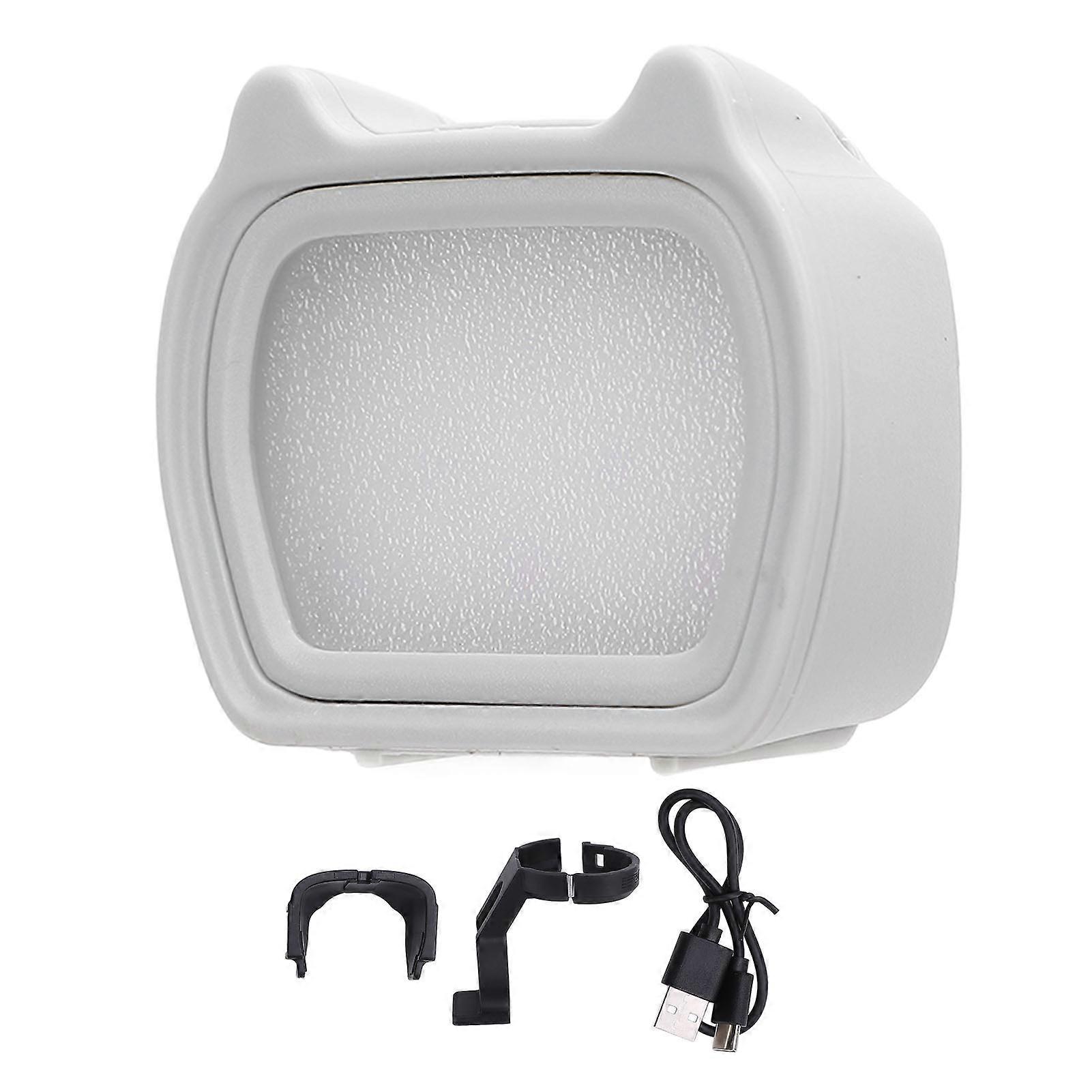 Rechargeable Magnetic Fill Light for Action Cameras - Adjustable Color & Brightness