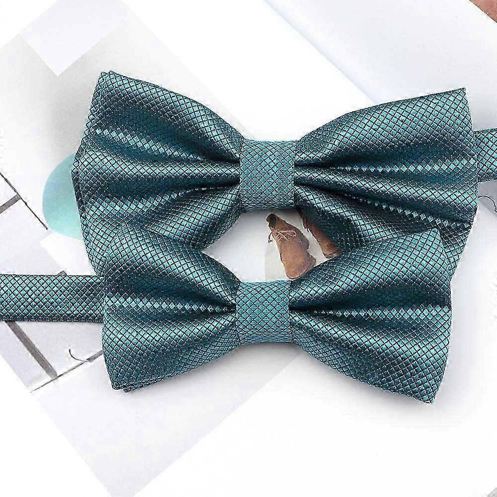 Solid Color Matching Bow Ties for Men and Kids | Perfect for Formal Events and Family Ocns