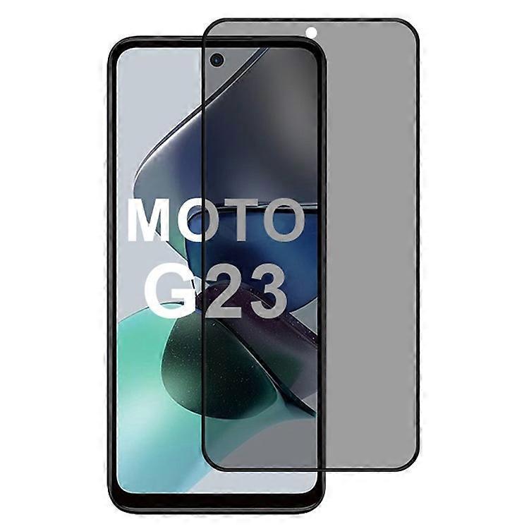 Motorola Moto G23 4Gのぞき見防止スクリーンプロテクター高アルミニウムシリコンガラスフィルムに対応
