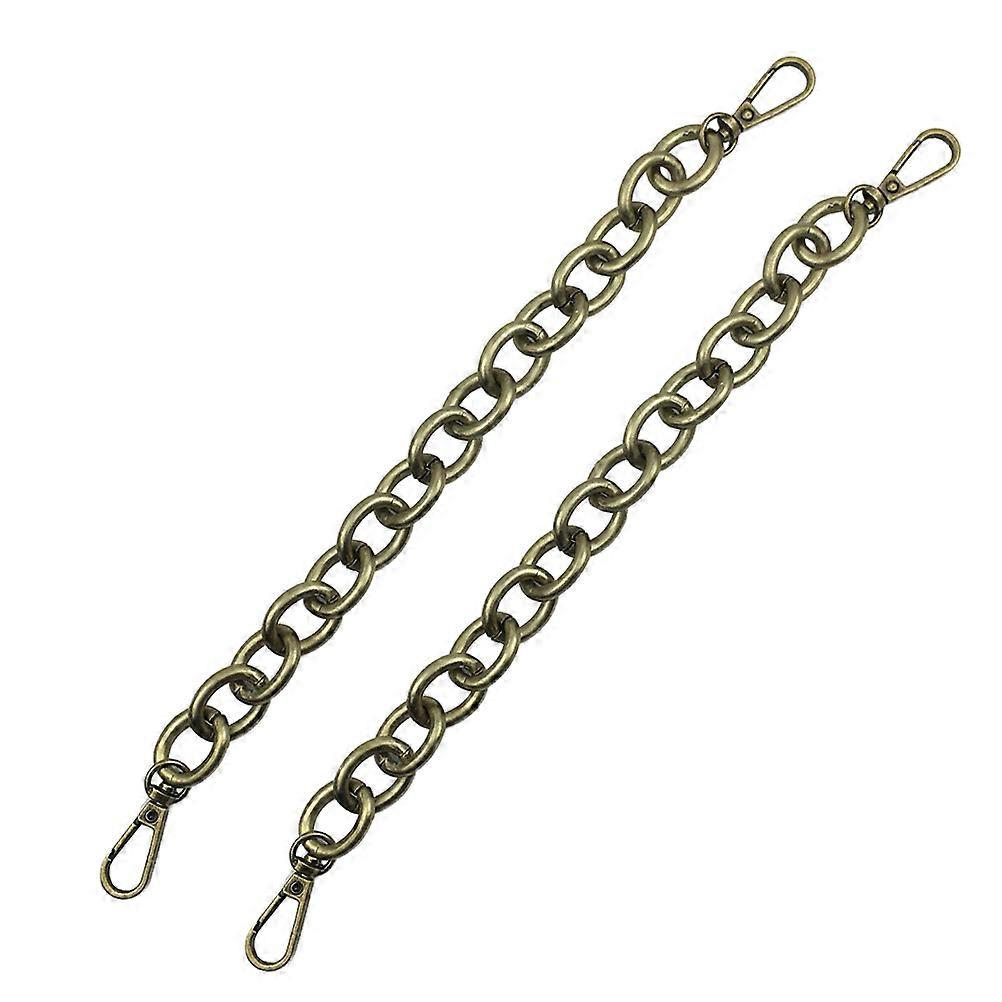Antique Bronze Replacement Iron Chain for Handbags & Luggage – Durable DIY Bag Strap Accessory, Easy Install & Removable Handle