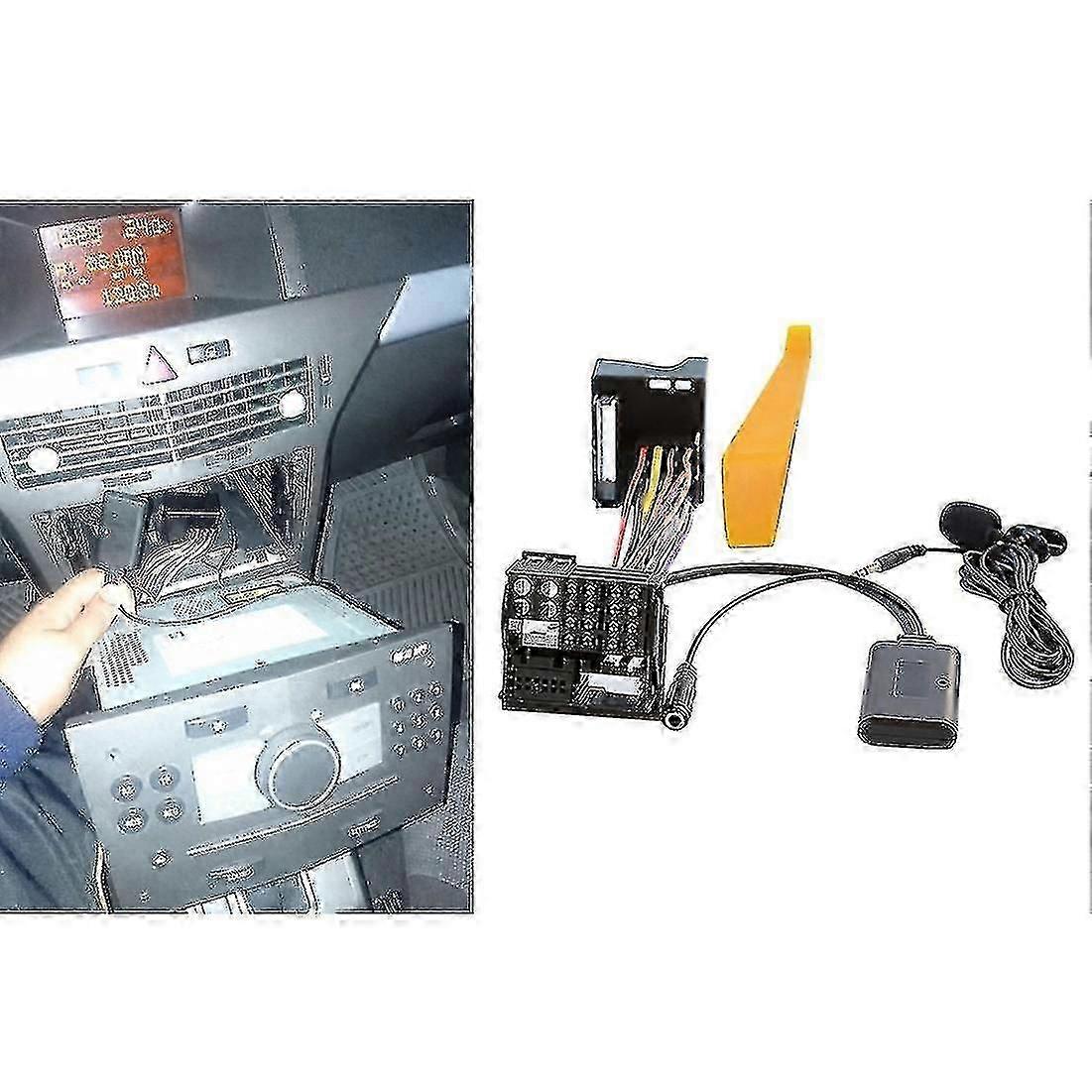 Mobile Phone Free Calling Adapter Bluetooth 5.0 Aux Cable for Opel Cd30