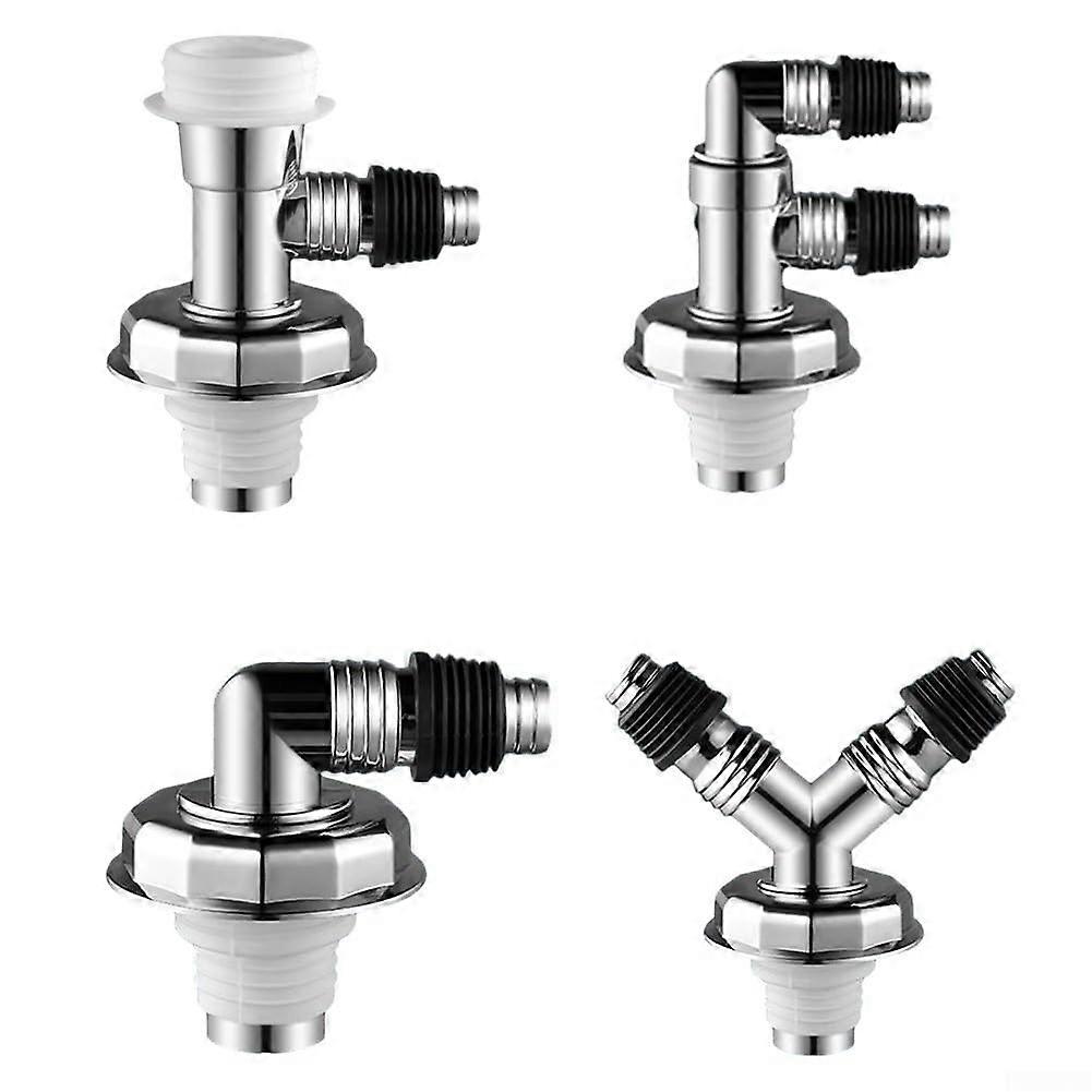 Washing Machine Drain Bottom Cover Connector, Designed to Prevent Water Buildup (Elbow)
