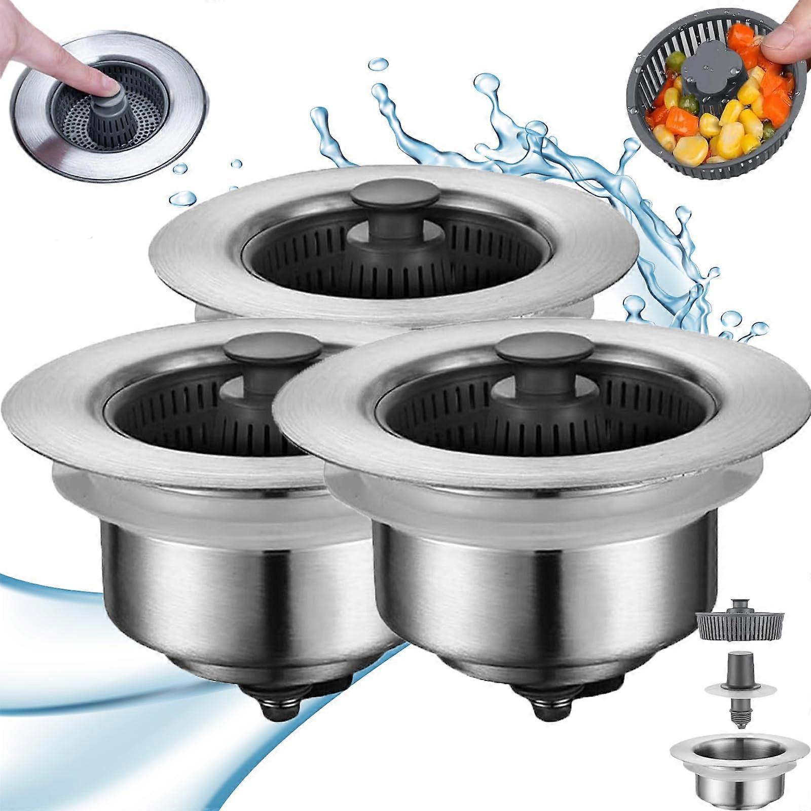Indicativet Sink Strainer, Indicativet Drain,  Upgraded Sink Bounce Core Drain Strainer
