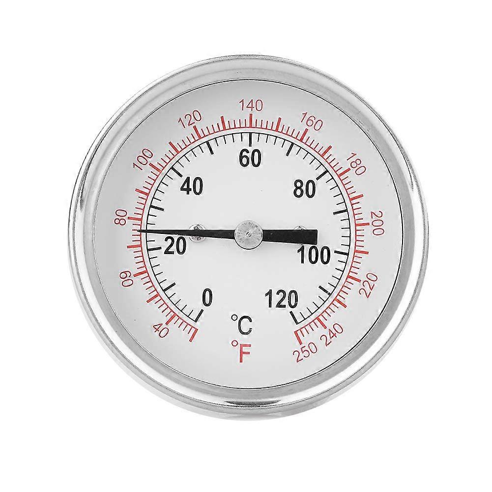 Meat thermometer, cooking thermometer for meat 62 mm 120 ℃ hightemperature thermometer meat thermometer for grill with dual scale for BBQ oven grills
